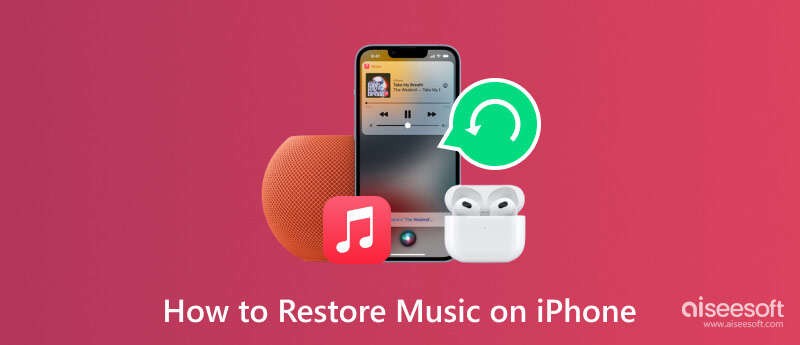 Restaurar música en iPhone