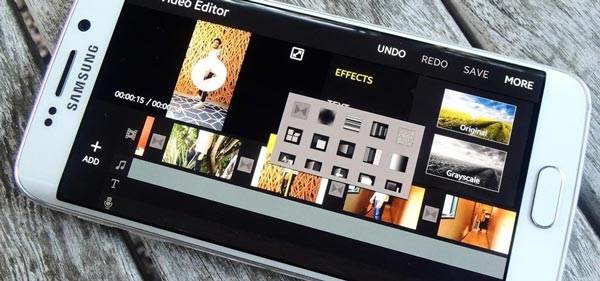 Girar un video en Samsung Galaxy