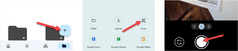 Android Escanear a PDF Google Drive
