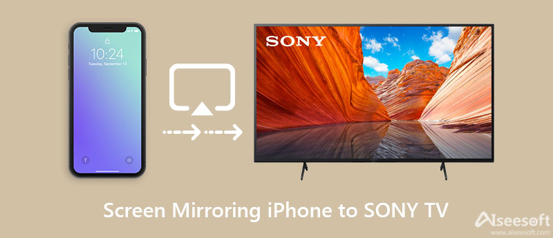 Espejo de pantalla de iPhone a TV Sony