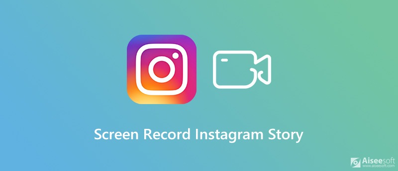 Historia de Instagram de grabación de pantalla