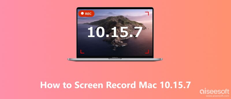 Grabación de pantalla en Mac Catalina