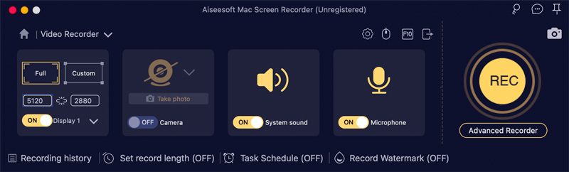 Activar el micrófono del sonido del sistema Mac Sr