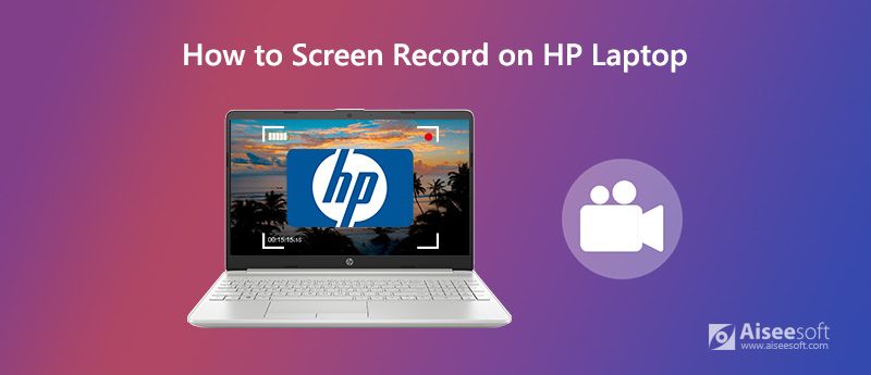 Registro de pantalla en HP