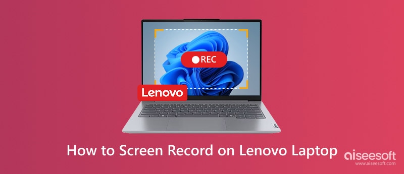 Grabación de pantalla en un portátil Lenovo