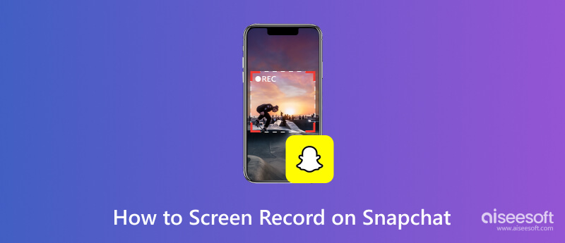 Grabación de pantalla en Snapchat