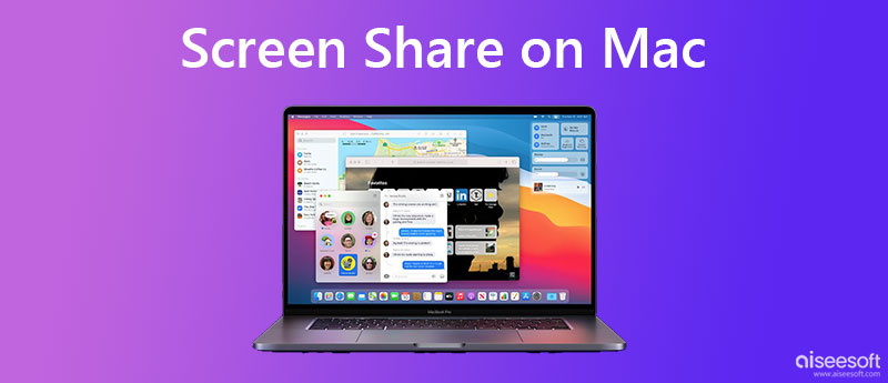 Compartir pantalla en Mac