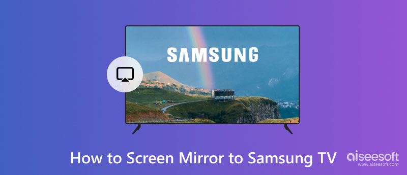 Compartir pantalla en TV Samsung