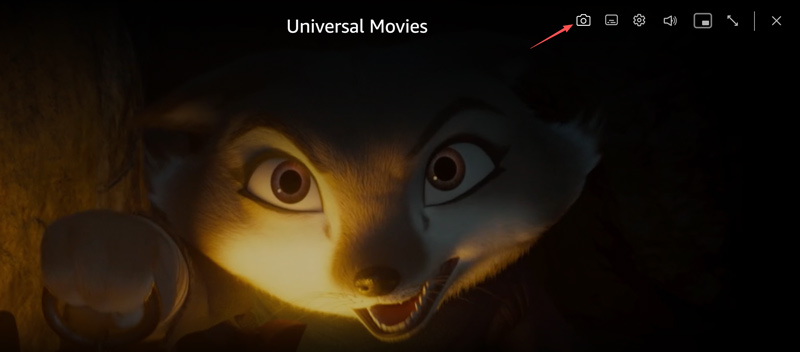 Captura de pantalla de la extensión de Chrome de Amazon Prime Video