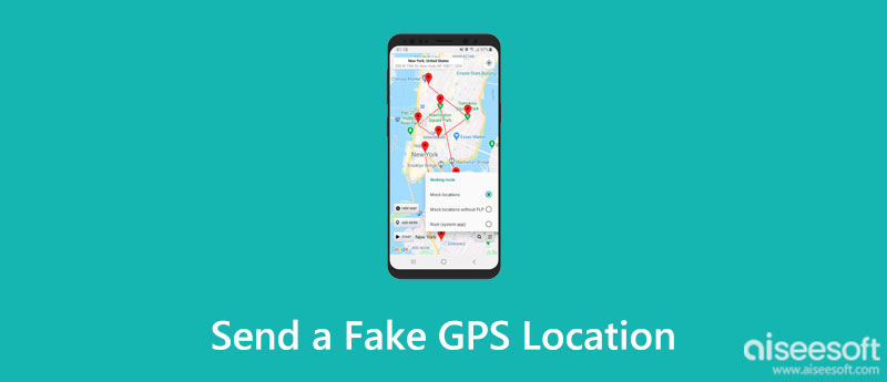 Enviar una ubicación GPS falsa