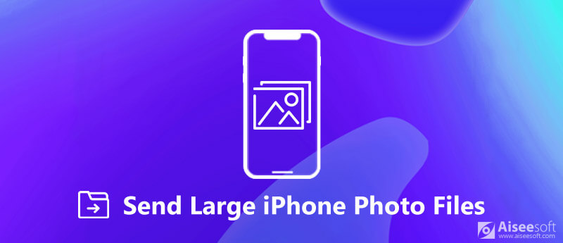 Enviar archivos de fotos grandes desde iPhone