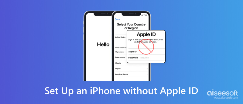 Configurar un iPhone sin ID de Apple