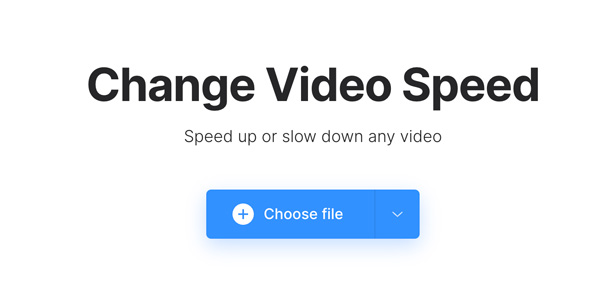 Cambiar la velocidad del video