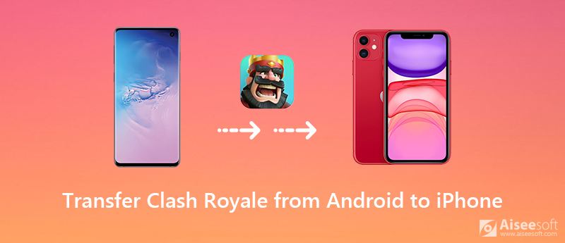 Transfiere Clash Royale desde un dispositivo Android a un iPhone