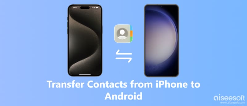 Transferir contactos de iPhone a Android