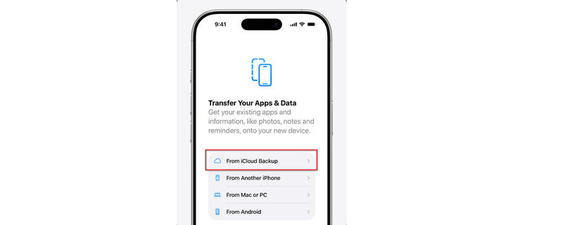 Importar contactos con la copia de seguridad y restauración de iCloud
