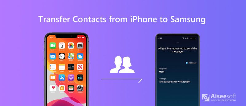 Cambiar contactos de iPhone a Samsung Galaxy