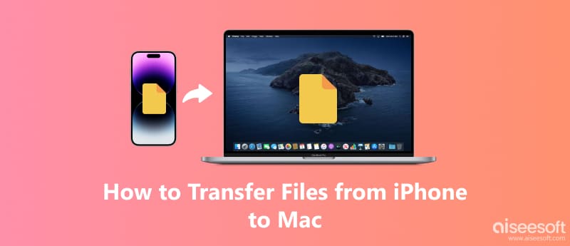 Transferir archivos de iPhone a Mac