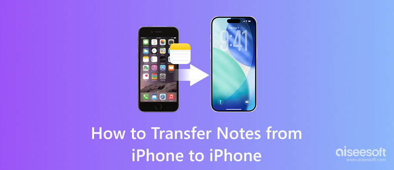 Transferir notas de iPhone a iPhone