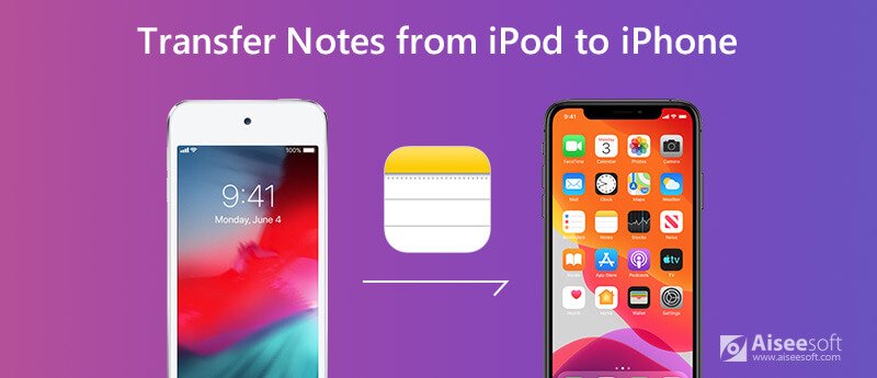 Transferir notas de iPod a iPhone