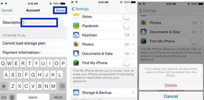 Recarga de iCloud