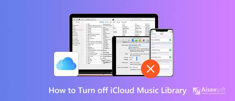 Desactivar la biblioteca musical de iCloud