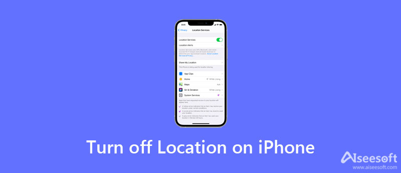 Desactivar ubicación en iPhone
