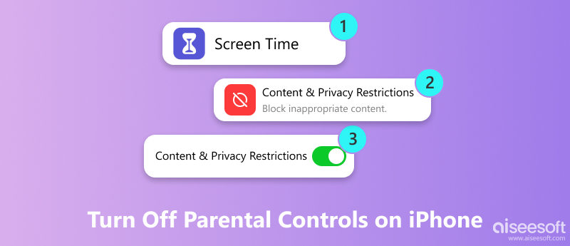 Desactivar los controles parentales en el iPhone