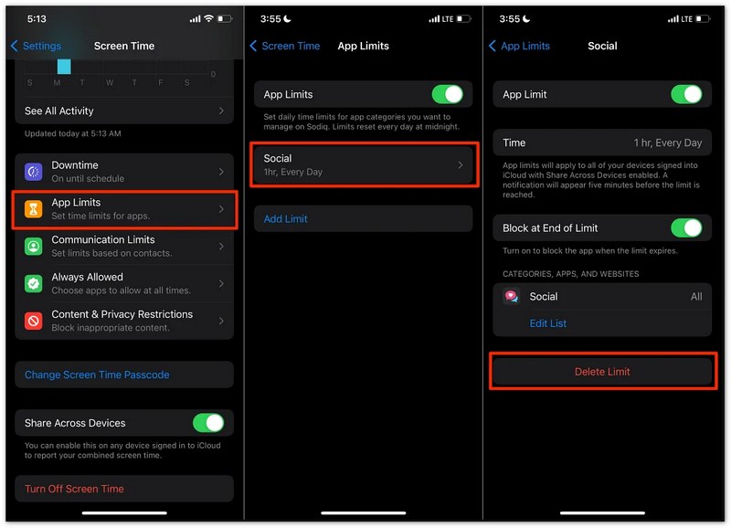 Eliminar el límite de aplicaciones en iPhone