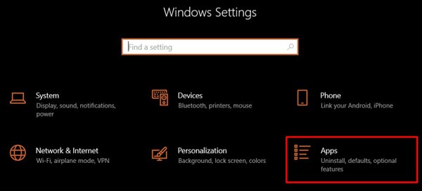 Abrir aplicaciones de configuración de Windows