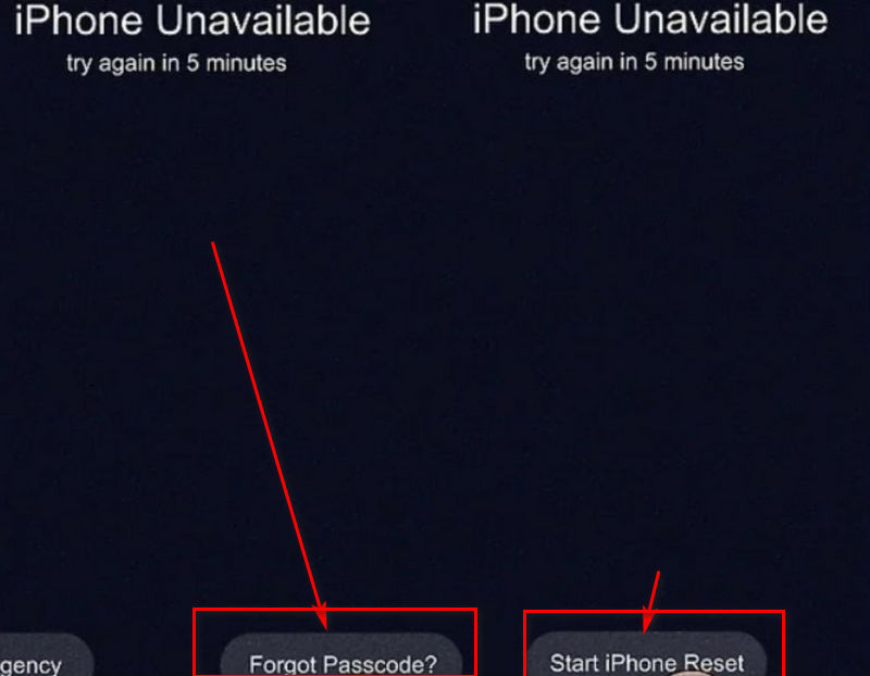 Erase iPhone Lock