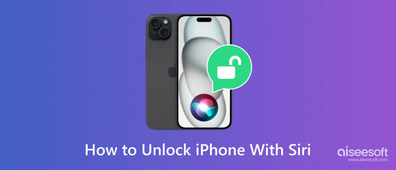 Cómo desbloquear el iPhone con Siri