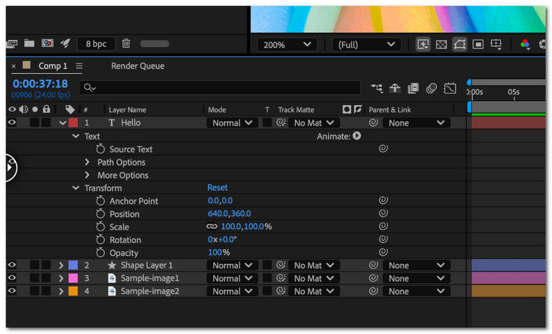 Produce In Render Queue