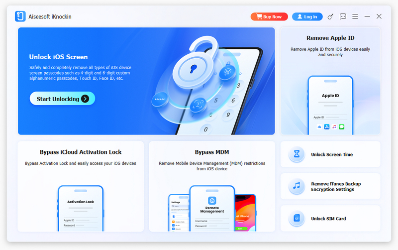 Iknockin Interface