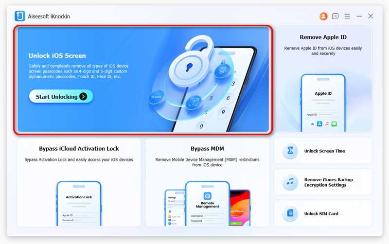 Eliminar el bloqueo del iPhone y conectar dispositivos