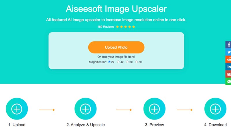 Subir fotos AI Image Upscaler