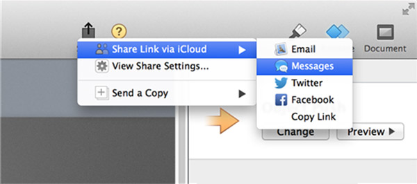 Comparte iMovie en iCloud