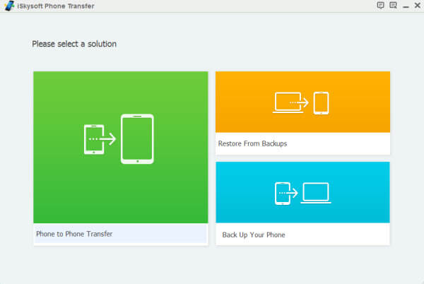 Software de copia de seguridad de iPhone iSkysoft