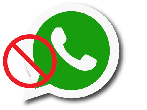 WhatsApp abajo