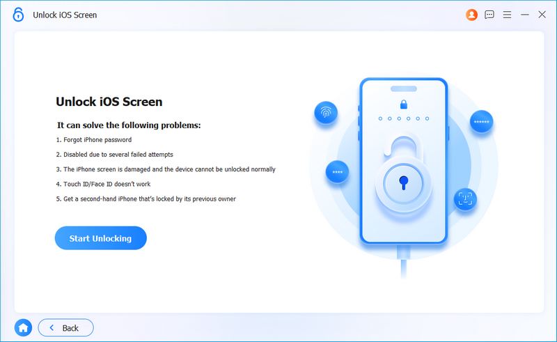 Conecte el dispositivo para desbloquear