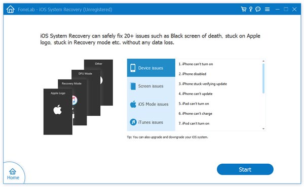 Descargar iOS System Recovery