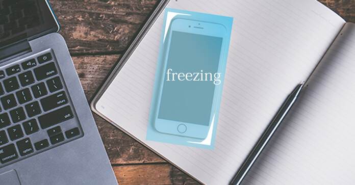Congelación de iPhone