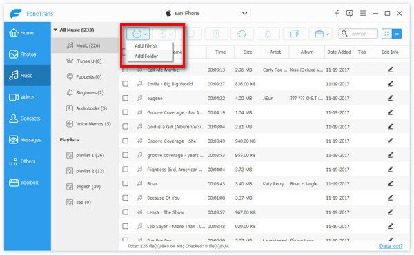 importar archivos desde la computadora al iPad