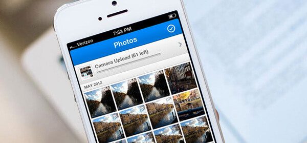 Descargar fotos del iPhone a la PC a través de Dropbox