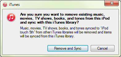 Sincroniza con tu biblioteca de iTunes