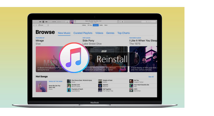 Reinstalar iTunes