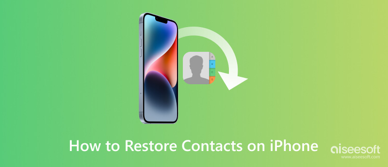 Restaurar contactos de iPhone