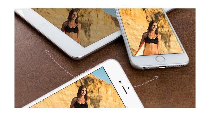 Transferir fotos de iPhone a iPhone o iPad