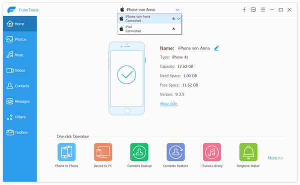 Sincronizar iPhone con iPad