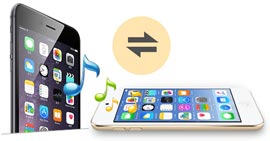 Transferir música entre iPod y iPhone